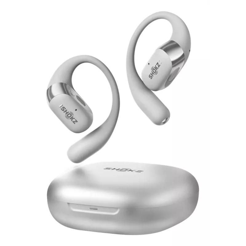 Auriculares SHOKZ OpenFit 2+ inalámbricos con gancho, intraurales llamadas/música Bluetooth gris