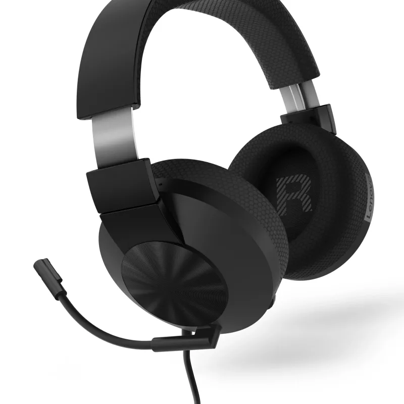 Auricular Lenovo H210 con cable gaming negro 20-20000 Hz cable de 2 m