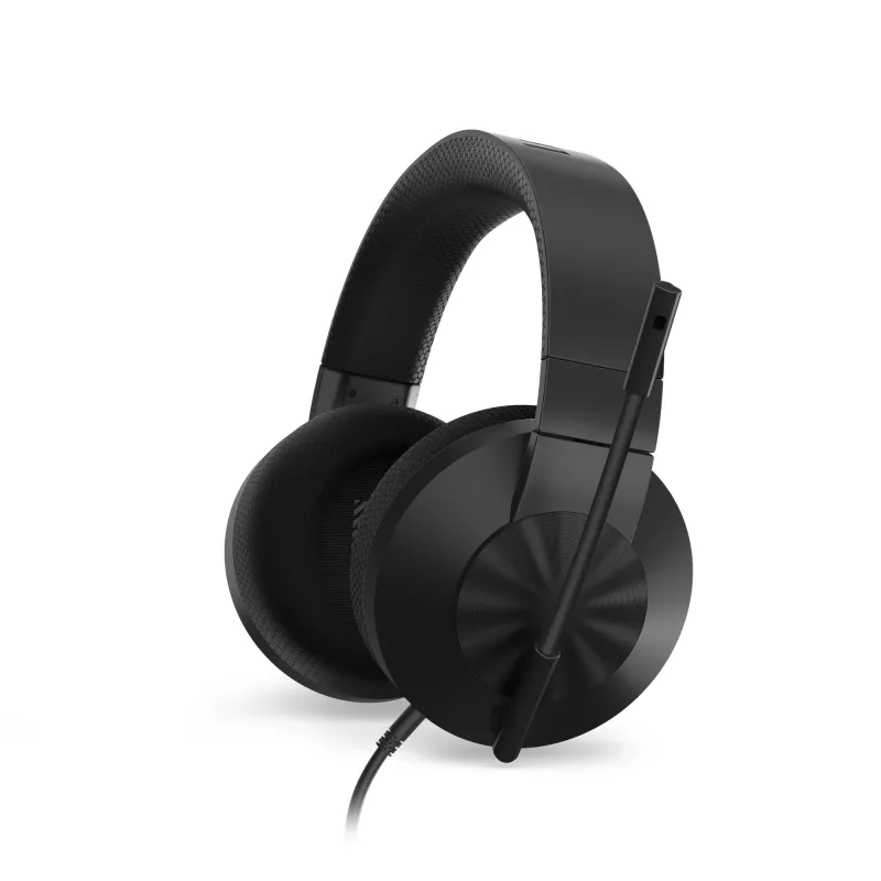 Auricular Lenovo H210 con cable gaming negro 20-20000 Hz cable de 2 m