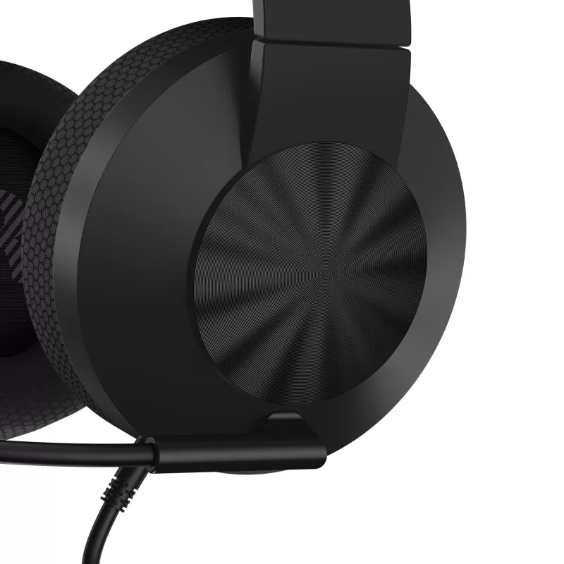 Auricular Lenovo H210 con cable gaming negro 20-20000 Hz cable de 2 m