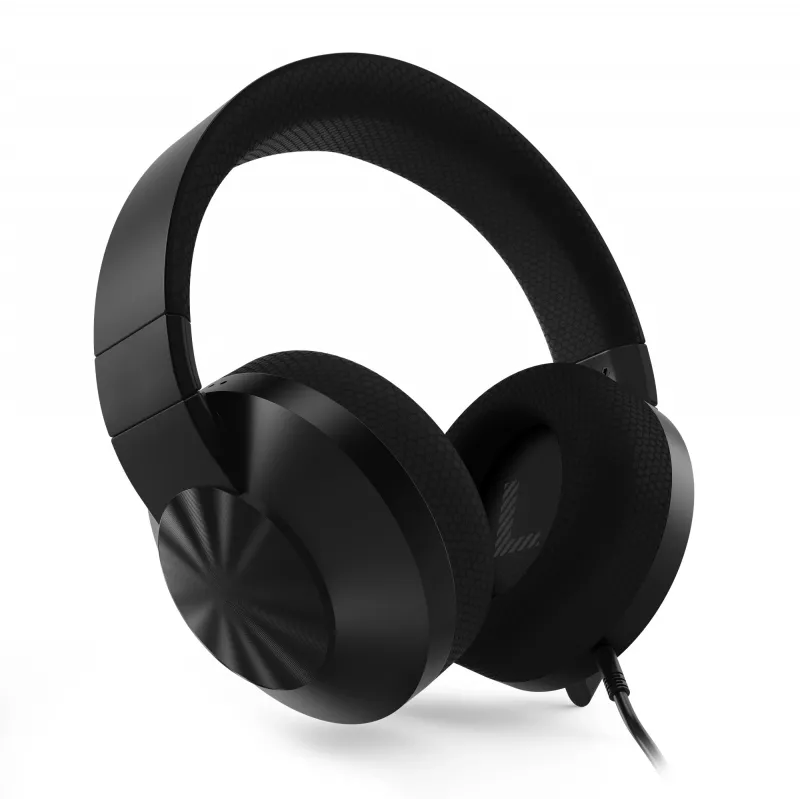 Auricular Lenovo H210 con cable gaming negro 20-20000 Hz cable de 2 m