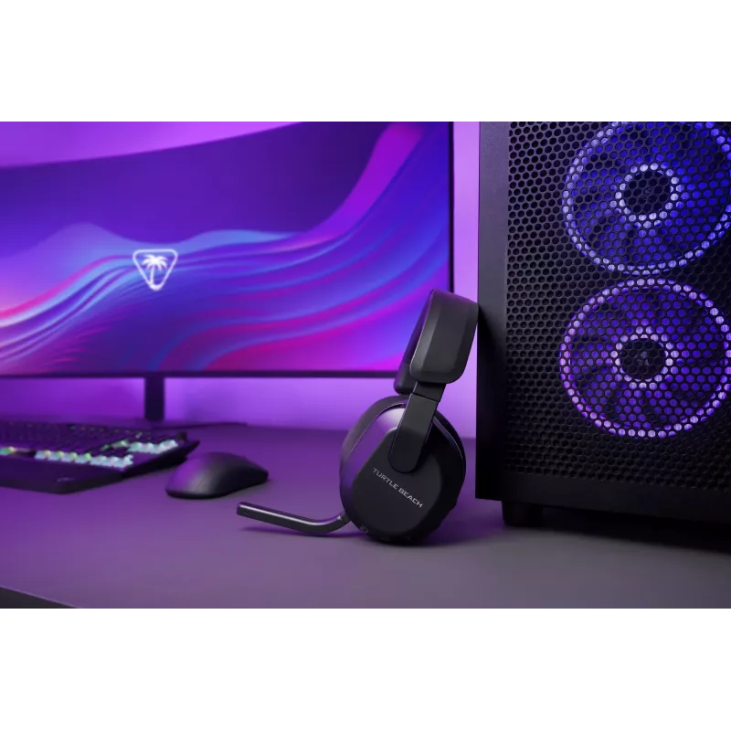 Turtle Beach Stealth 600 negro auricular gaming inalámbrico para PC con hasta 80 horas de autonomía, altavoces de 50 mm y Bluetooth para PC, PS5, PS4 y dispositivos móviles