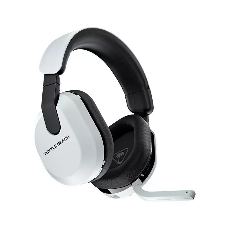 Turtle Beach Stealth 600 blanco PlayStation auricular gaming inalámbrico con hasta 80 horas de autonomía, altavoces de 50 mm y Bluetooth para PS5, PS4, PC y dispositivos móviles