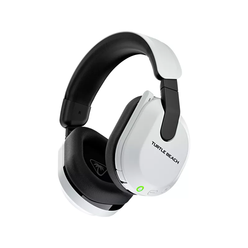 Turtle Beach Stealth 600 blanco PlayStation auricular gaming inalámbrico con hasta 80 horas de autonomía, altavoces de 50 mm y Bluetooth para PS5, PS4, PC y dispositivos móviles