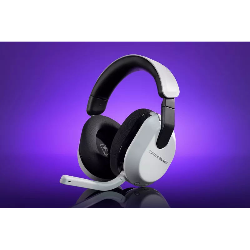 Turtle Beach Stealth 600 blanco PlayStation auricular gaming inalámbrico con hasta 80 horas de autonomía, altavoces de 50 mm y Bluetooth para PS5, PS4, PC y dispositivos móviles