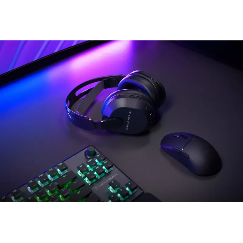 Turtle Beach Stealth 500 negro PlayStation auricular gaming inalámbrico con hasta 40 h de autonomía y Bluetooth para PS5, PS4, PC y dispositivos móviles