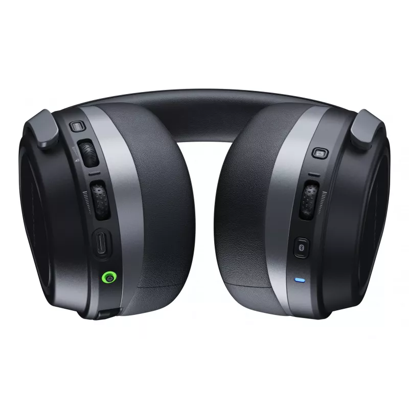 Turtle Beach Stealth 700 negro PlayStation auricular gaming inalámbrico con hasta 80 horas de autonomía, Bluetooth, doble transmisor y drivers de 60 mm para PS5, PS4, PC y dispositivos móviles