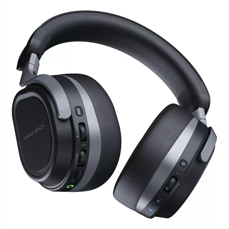 Turtle Beach Stealth 700 negro PlayStation auricular gaming inalámbrico con hasta 80 horas de autonomía, Bluetooth, doble transmisor y drivers de 60 mm para PS5, PS4, PC y dispositivos móviles
