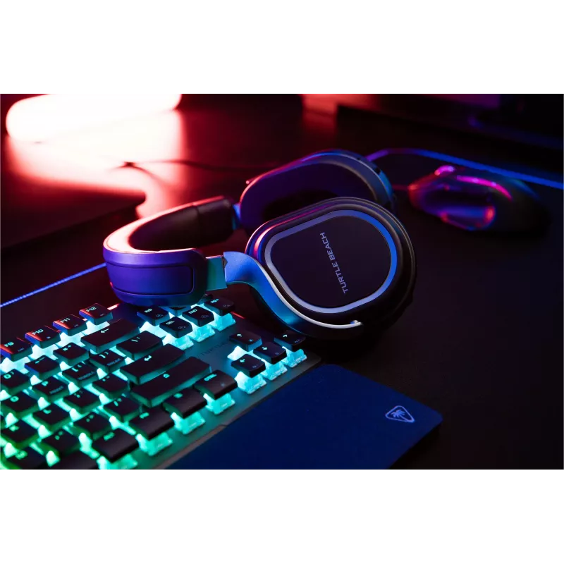 Turtle Beach Stealth 700 negro PlayStation auricular gaming inalámbrico con hasta 80 horas de autonomía, Bluetooth, doble transmisor y drivers de 60 mm para PS5, PS4, PC y dispositivos móviles