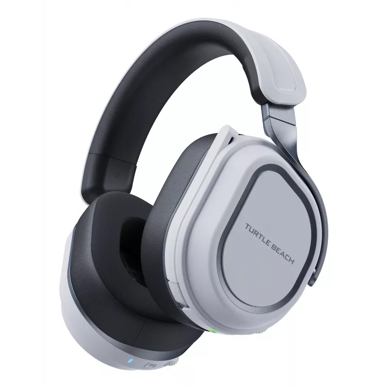 Turtle Beach Stealth 700 blanco PlayStation auricular gaming inalámbrico con hasta 80 horas de batería, Bluetooth, dos transmisores y altavoces de 60 mm para PS5, PS4, PC y dispositivos móviles