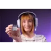 Turtle Beach Stealth 700 blanco PlayStation auricular gaming inalámbrico con hasta 80 horas de batería, Bluetooth, dos transmisores y altavoces de 60 mm para PS5, PS4, PC y dispositivos móviles
