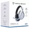 Turtle Beach Stealth 700 blanco PlayStation auricular gaming inalámbrico con hasta 80 horas de batería, Bluetooth, dos transmisores y altavoces de 60 mm para PS5, PS4, PC y dispositivos móviles