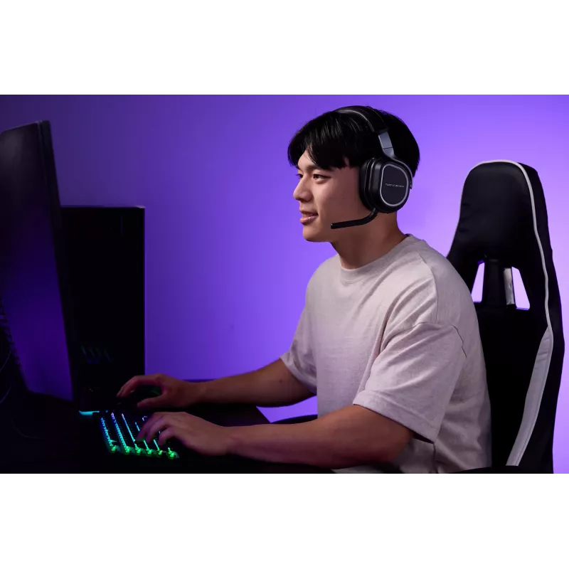 Turtle Beach Stealth 700 negro auricular gaming inalámbrico para PC con hasta 80 horas de autonomía, Bluetooth, dos transmisores y altavoces de 60 mm para PC, PS5, PS4 y dispositivos móviles