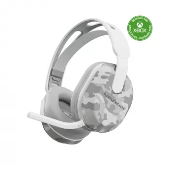Turtle Beach Stealth 500 Arctic Camo Xbox auricular gaming inalámbrico con hasta 40 h de autonomía para Xbox Series X/S, Xbox One y funciona por Bluetooth, PC y dispositivos móviles
