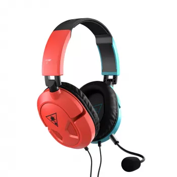 Auricular Turtle Beach Recon 50 con cable diadema gaming azul, rojo