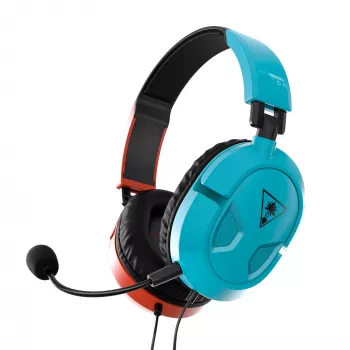 Auricular Turtle Beach Recon 50 con cable diadema gaming azul, rojo