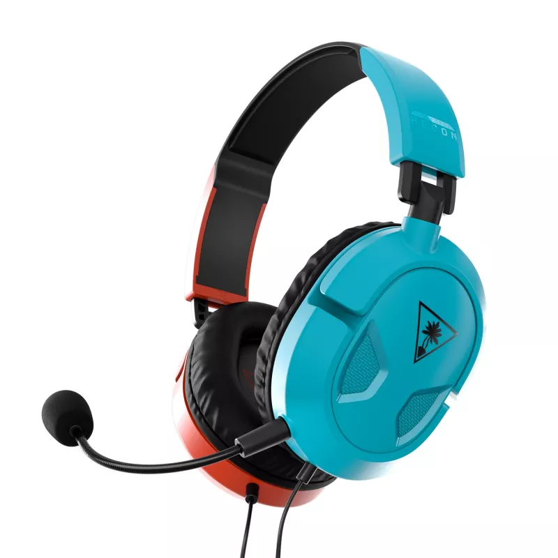 Auricular Turtle Beach Recon 50 con cable diadema gaming azul, rojo