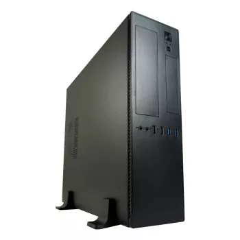 Caja de PC LC-Power LC-1406MB-TFX-ON Micro Tower Negra