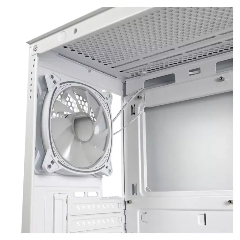 Caja de PC LC-Power LC-715W-ON Midi Tower Blanca