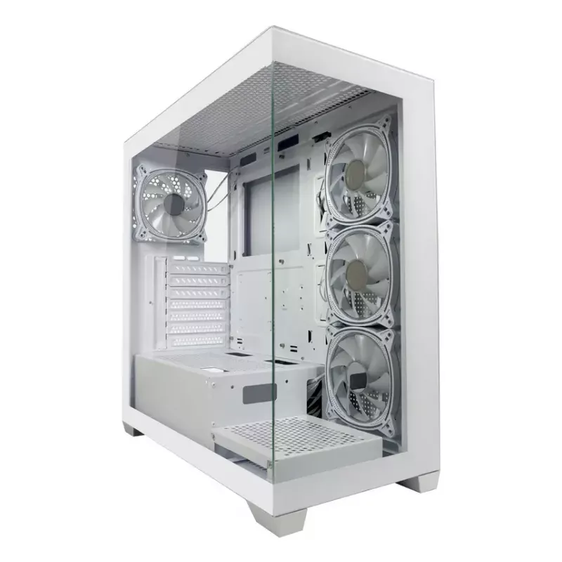Caja de PC LC-Power LC-715W-ON Midi Tower Blanca