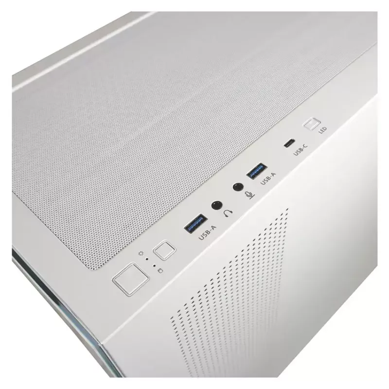 Caja de PC LC-Power LC-715W-ON Midi Tower Blanca