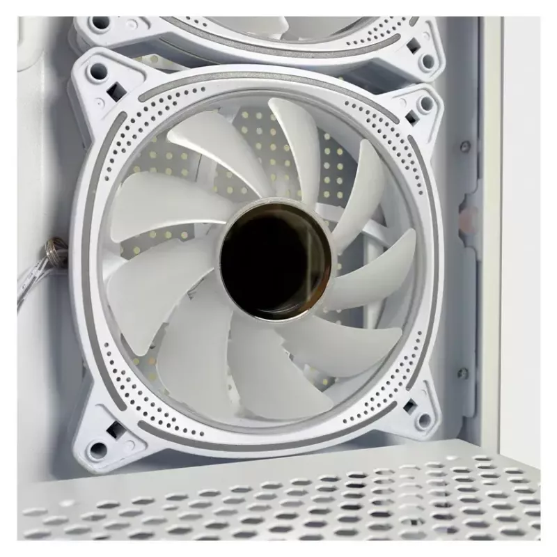 Caja de PC LC-Power LC-715W-ON Midi Tower Blanca
