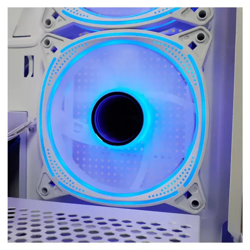 Caja de PC LC-Power LC-715W-ON Midi Tower Blanca