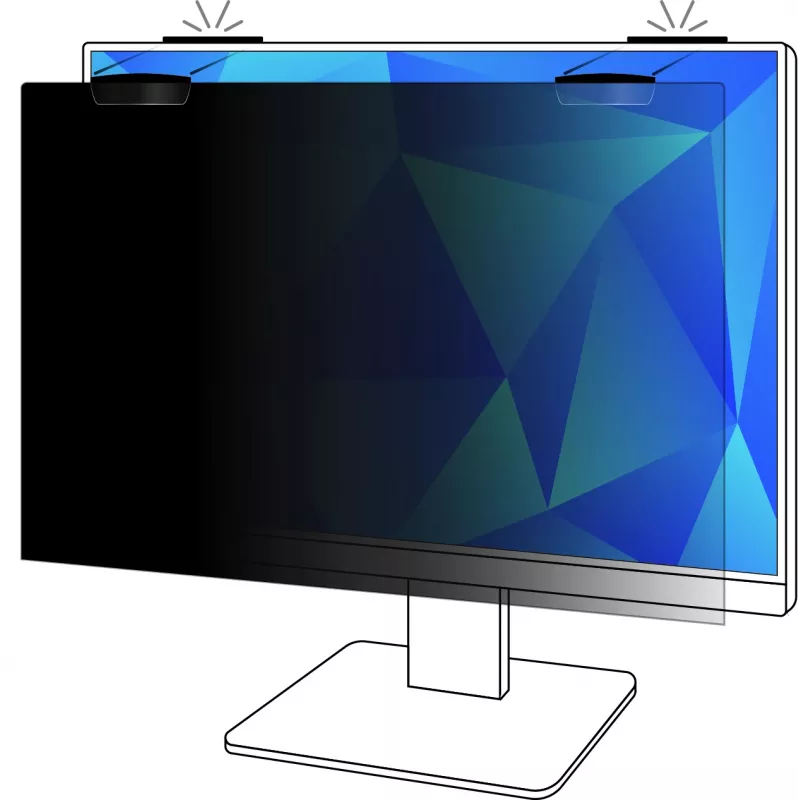 Filtro de privacidad 3M para monitor Full-Screen de 63,5 cm (25 pulgadas) con fijación magnética COMPLY™, 16:9, PF250W9EM