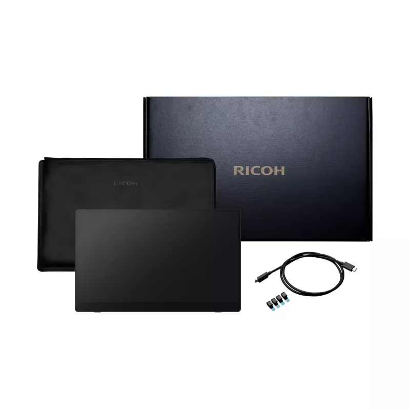 Ricoh Portable Monitor 150BW monitor portátil, OLED táctil de 15,6 pulgadas, 1920 x 1080, inalámbrico