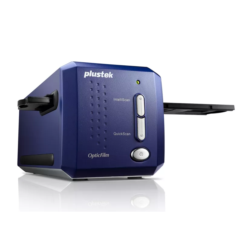 Escáner de película/diapositivas Plustek OpticFilm 8100 7200 x 7200 DPI azul