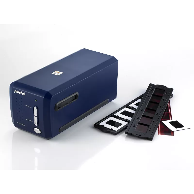 Escáner de película/diapositivas Plustek OpticFilm 8100 7200 x 7200 DPI azul