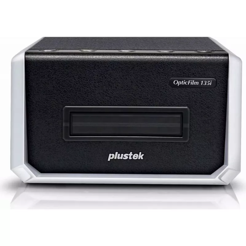 Escáner de película/diapositivas Plustek OpticFilm 135i 7200 x 7200 DPI negro, plateado