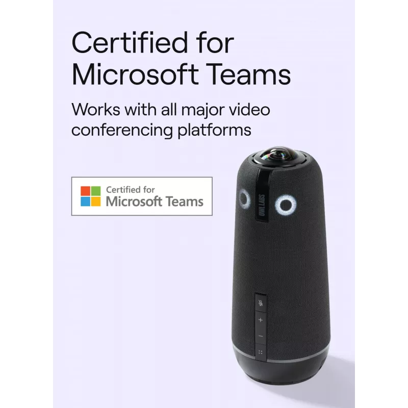 Sistema de videoconferencia grupal Owl Labs Meeting Owl 4+ 360 grados 4K Ultra HD