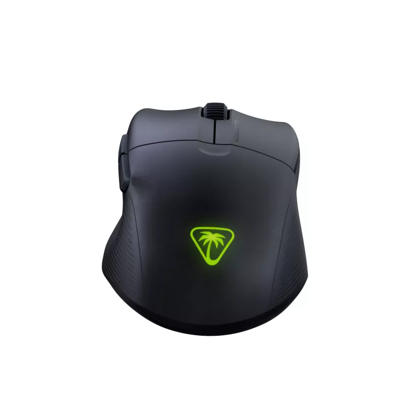 Turtle Beach Pure Air negro – ratón gaming ergonómico inalámbrico ultraligero RGB, sensor óptico 26K DPI, batería de 125 h, iluminación RGB