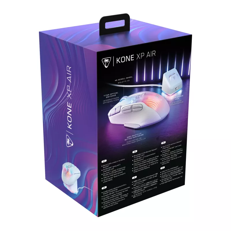 Ratón Turtle Beach Kone XP Air RF inalámbrico + Bluetooth