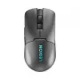 Ratón gaming Lenovo M600s, ambidiestro, RF inalámbrico + Bluetooth + USB Type-C, óptico, 19000 DPI