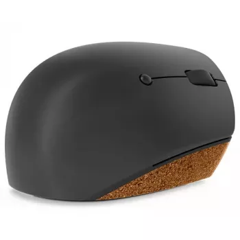 Ratón vertical inalámbrico Lenovo Go para oficina para diestros RF inalámbrico + USB Type-A óptico 2400 DPI