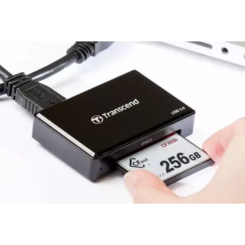 Lector de tarjetas Transcend RDF2