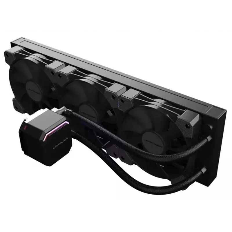 Refrigeración líquida todo en uno LC-Power LC-CC-360-B 12 cm negra