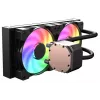Refrigeración líquida todo en uno LC-Power LC-CC-240-B-ARGB 12 cm Negra