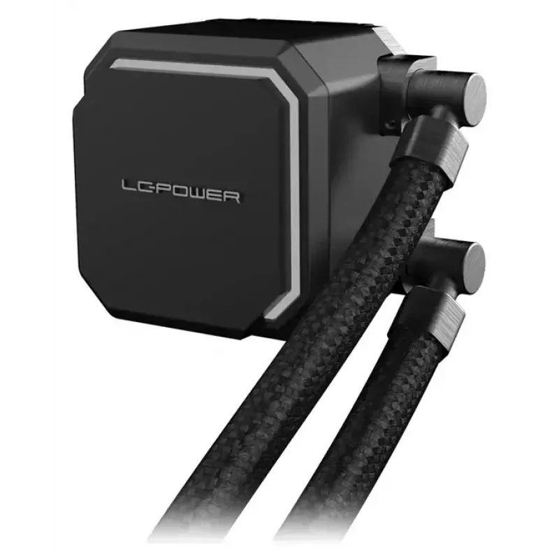 Refrigeración líquida todo en uno LC-Power LC-CC-240-B-ARGB 12 cm Negra