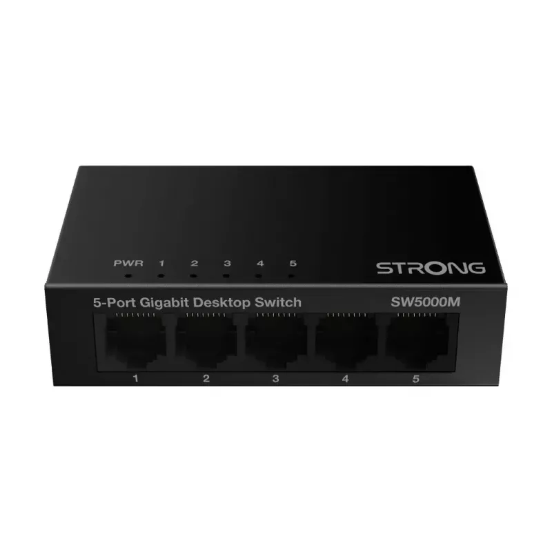Switch de red Strong SW5000M Gigabit Ethernet 5 puertos 10 Gbit/s