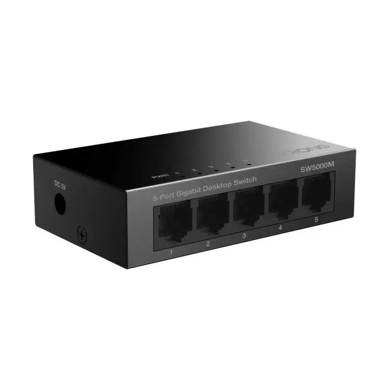 Switch de red Strong SW5000M Gigabit Ethernet 5 puertos 10 Gbit/s