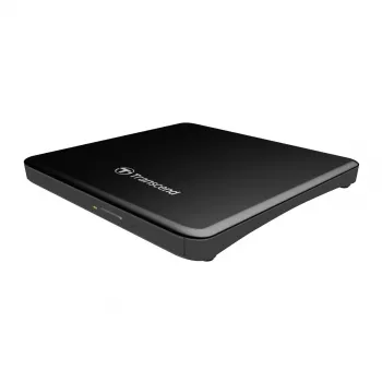 Grabadora de DVD portátil Transcend TS8XDVDS-K, USB 2.0, Negra