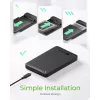 Carcasa SSD ICY BOX IB-201T-CU31 Negra 2,5 pulgadas
