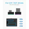 ICY BOX IB-127CL-U3 USB 3.2 Gen 1 (3.1 Gen 1) Type-B Negro