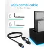 ICY BOX IB-127CL-U3 USB 3.2 Gen 1 (3.1 Gen 1) Type-B Negro