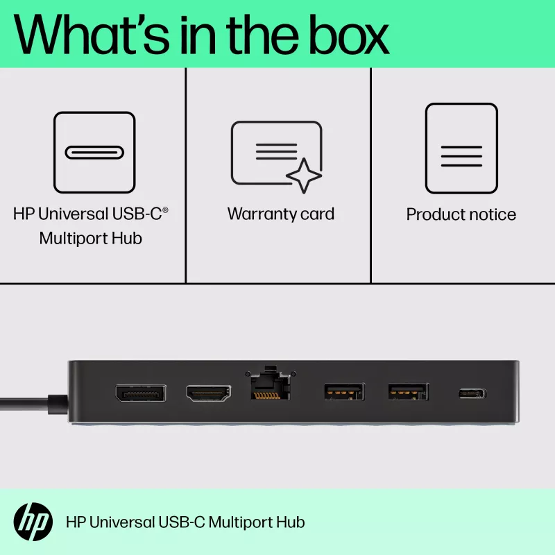 Hub multipuerto HP Universal USB-C
