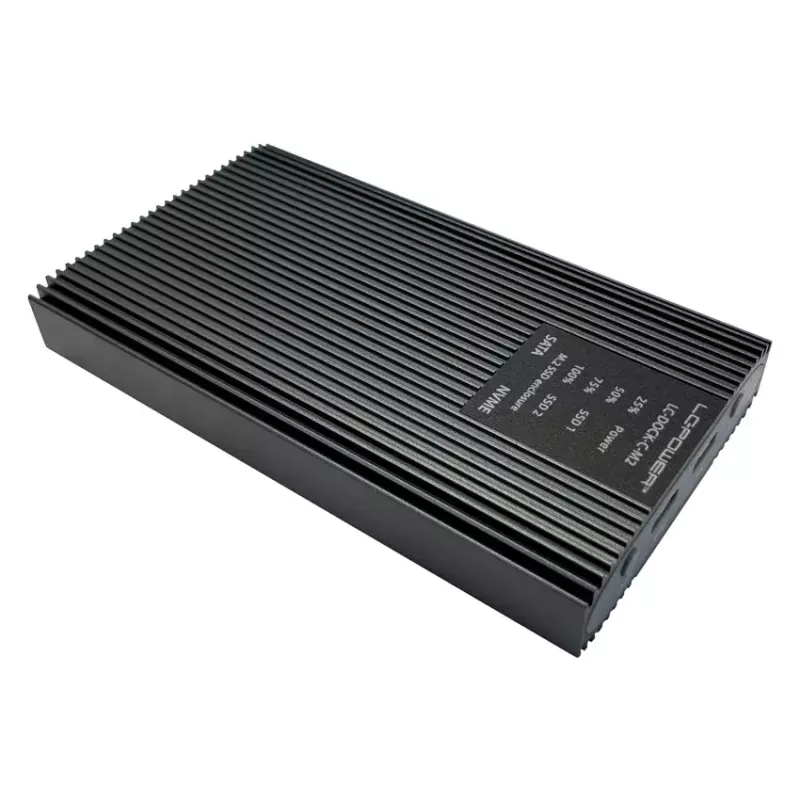LC-Power LC-DOCK-C-M2 base de conexión USB 3.2 para SSD M.2 NVMe y SATA