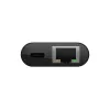 Belkin INC002vfBK Estación de acoplamiento USB-C Dual Display, DisplayLink, 2x HDMI, Gigabit Ethernet, negro